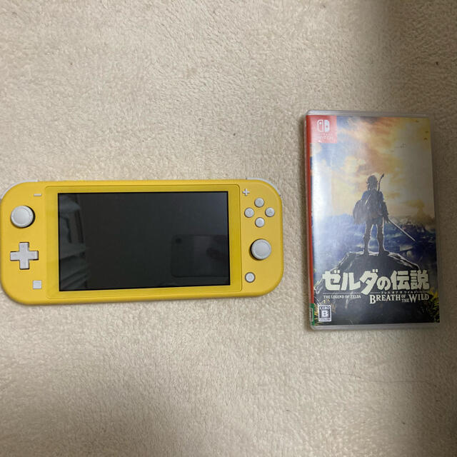 ニンテンドースイッチライト　ゼルダの伝説　ブレスオブザワイルド（箱付き）