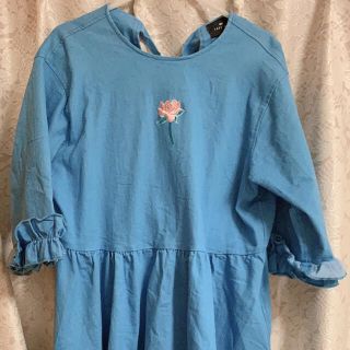 レイジーオーフ(LAZY OAF)のレイジーオーフ デニムワンピース(ひざ丈ワンピース)