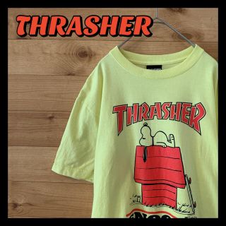 スラッシャー(THRASHER)の【THRASHER】ピーナッツ スヌーピー コラボ Tシャツ スラッシャー(Tシャツ/カットソー(半袖/袖なし))