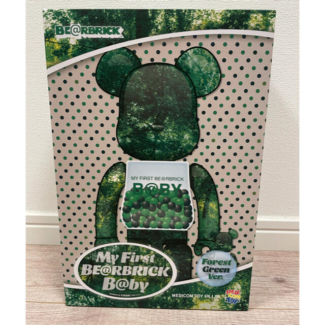 エンタメ/ホビーMY FIRST BE@RBRICK B@BY FOREST GREEN