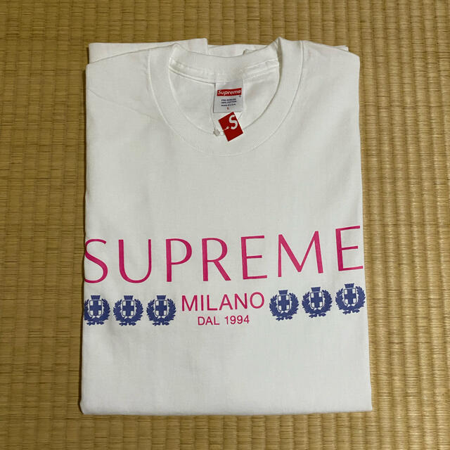 新品 シュプリーム ミラノ Tシャツ L ホワイト 白 Milano Tee