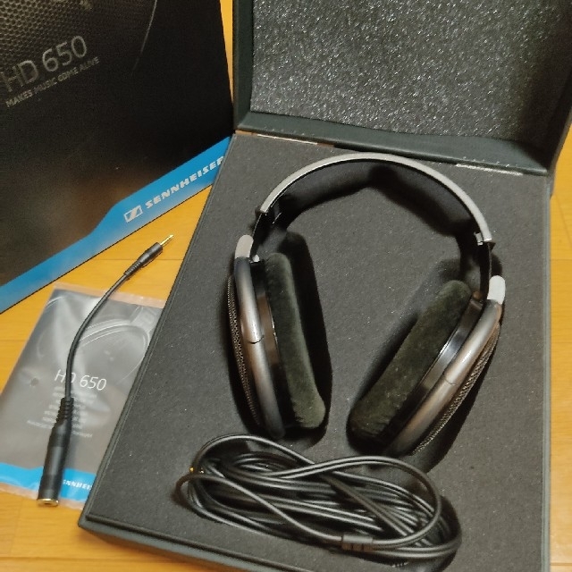 ゼンハイザー HD650 ヘッドホン 美品