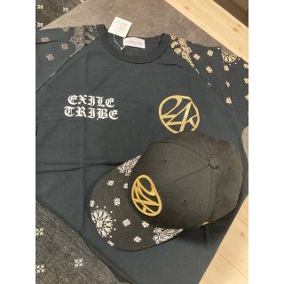 トゥエンティーフォーカラッツ(24karats)の24karats NEW ERA TシャツペイズリーEXILE tribe(Tシャツ/カットソー(半袖/袖なし))