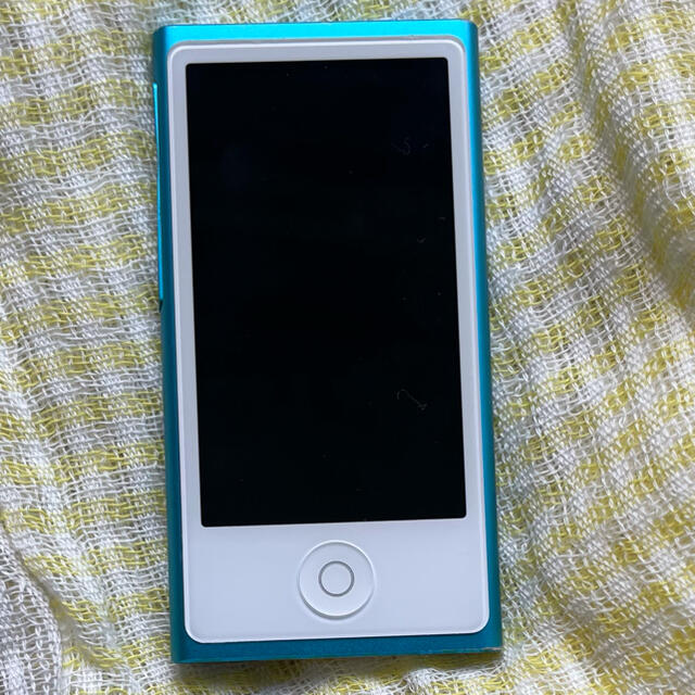 Apple(アップル)のiPod nano 16GB Blue スマホ/家電/カメラのオーディオ機器(ポータブルプレーヤー)の商品写真