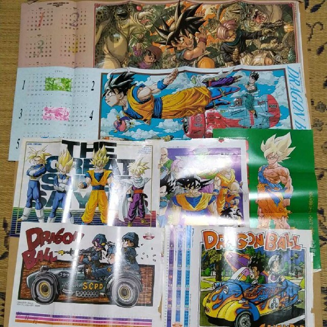 ドラゴンボールドラゴンボール　ジャンプコミック　付録ポスター　セット