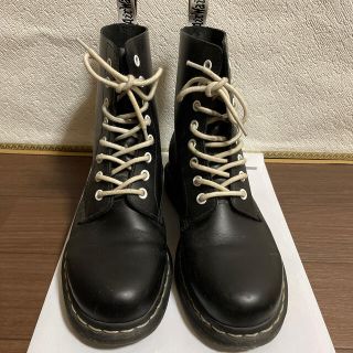 ドクターマーチン(Dr.Martens)のマーチン  8ホール　白ステッチ(ブーツ)