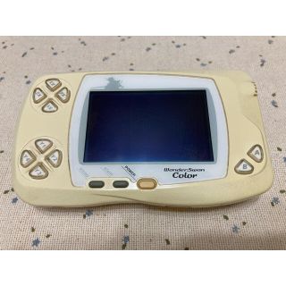 バンダイ(BANDAI)のワンダースワンカラージャンク品ファイナルファンタジー同梱版デザインF Fモデル(携帯用ゲーム機本体)