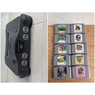 NINTENDO 64 - ニンテンドー64 本体 ソフト10本の通販 by シアン's