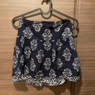 ホリスター(Hollister)のHollisterホリスター　花柄スカトー 夏物(ミニスカート)