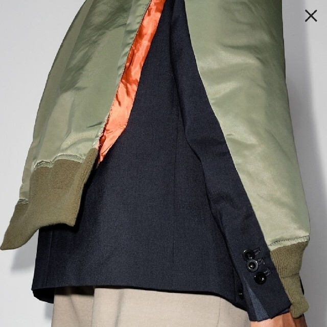 sacai - サイズ2 新品 sacai ドッキング ma-1の通販 by gethot sacai - サイズ2 新品 sacai ドッキング ma-1の通販 by gethot