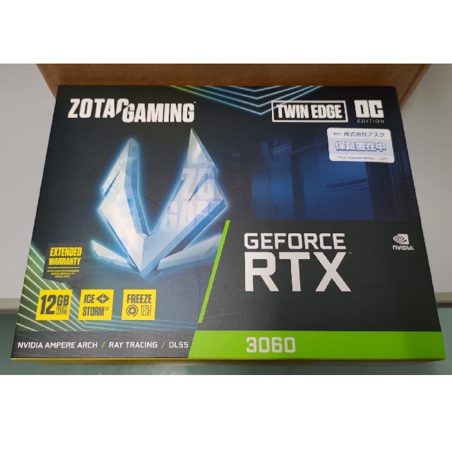 ZOTAC GAMING GeForce RTX 3060 Twin Edge