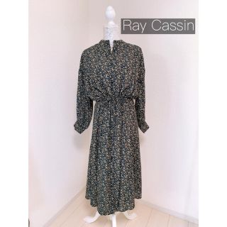 レイカズン(RayCassin)のRAY CASSIN 花柄 ロングワンピース(ロングワンピース/マキシワンピース)