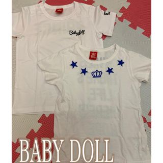 ベビードール(BABYDOLL)のBABY DOLL Tシャツ2枚SET(Tシャツ/カットソー)