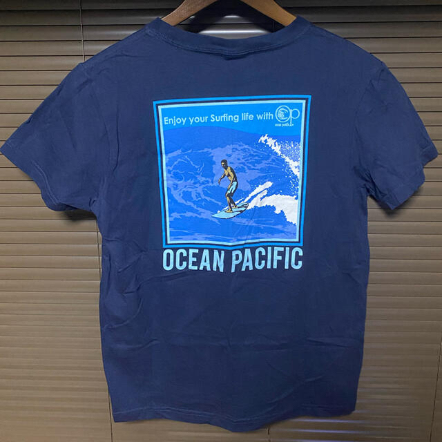 OCEAN PACIFIC(オーシャンパシフィック)の希少 新品 ocean pacific pocket t shirt NAVY メンズのトップス(Tシャツ/カットソー(半袖/袖なし))の商品写真