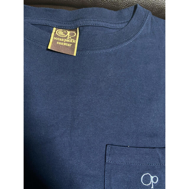 OCEAN PACIFIC(オーシャンパシフィック)の希少 新品 ocean pacific pocket t shirt NAVY メンズのトップス(Tシャツ/カットソー(半袖/袖なし))の商品写真