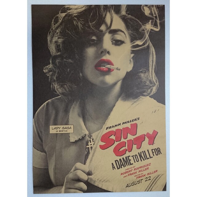 Sin City シン・シティ レディーガガ ポスター ①の通販 by しろ's