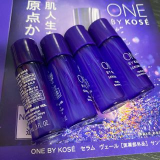 コーセー(KOSE)のワンバイKOSEセラムヴェール４本　　(ブースター/導入液)