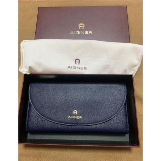 アイグナー(AIGNER)のAIGNERアイグナー　長財布　本革(財布)