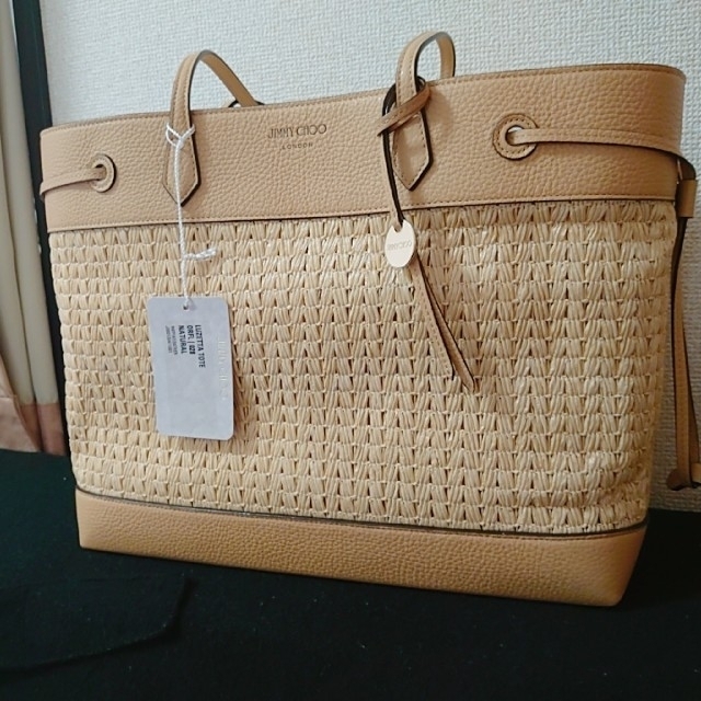 きむさん様専用 Jimmy Choo ジミーチュウ Luzetta カゴバック 魅力的な