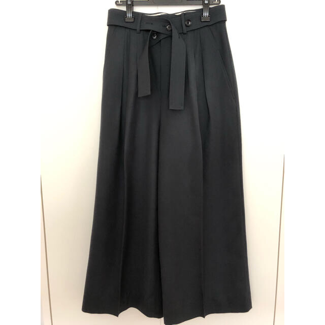 ☆葵さま専用☆beautiful people ベルト付ワイドパンツ 38 【SALE/37