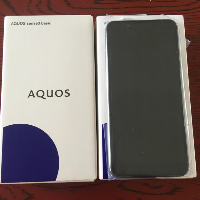 AQUOS(アクオス)のAQUOS  sense3 basic スマホ本体1台 スマホ/家電/カメラのスマートフォン/携帯電話(スマートフォン本体)の商品写真