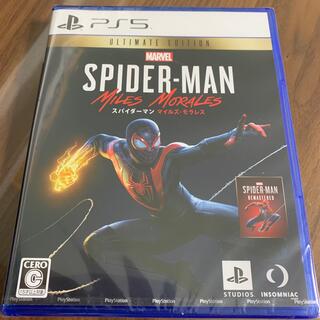 新品　PS5 Marvel's Spider-Man Miles Morales(家庭用ゲームソフト)