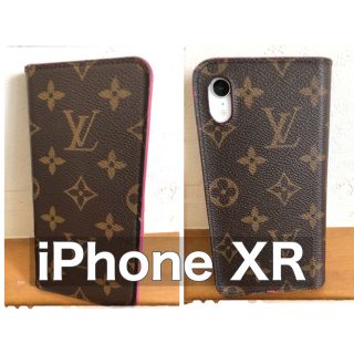 ルイヴィトン(LOUIS VUITTON)のLOUIS VUITTON  ルイ ヴィトン　iPhone XR フォリオ(iPhoneケース)