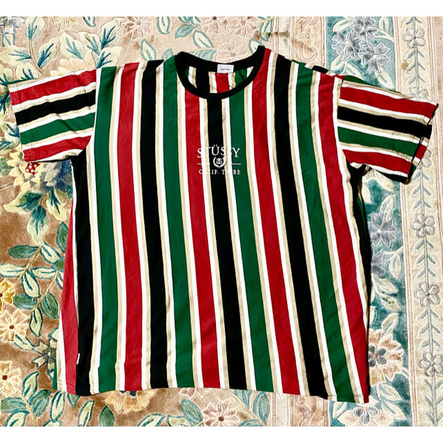 STUSSY(ステューシー)の【M様専用】STUSSY ストライプTシャツ メンズのトップス(Tシャツ/カットソー(半袖/袖なし))の商品写真