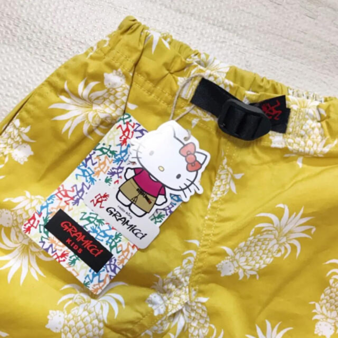 GRAMICCI(グラミチ)のGRAMICCI Hello kitty ハーフパンツ キッズ/ベビー/マタニティのキッズ服女の子用(90cm~)(パンツ/スパッツ)の商品写真