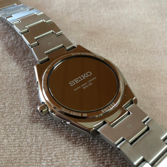 SEIKO ブライツ 7B24-0BH0(黒・青文字盤 2個セット) 5