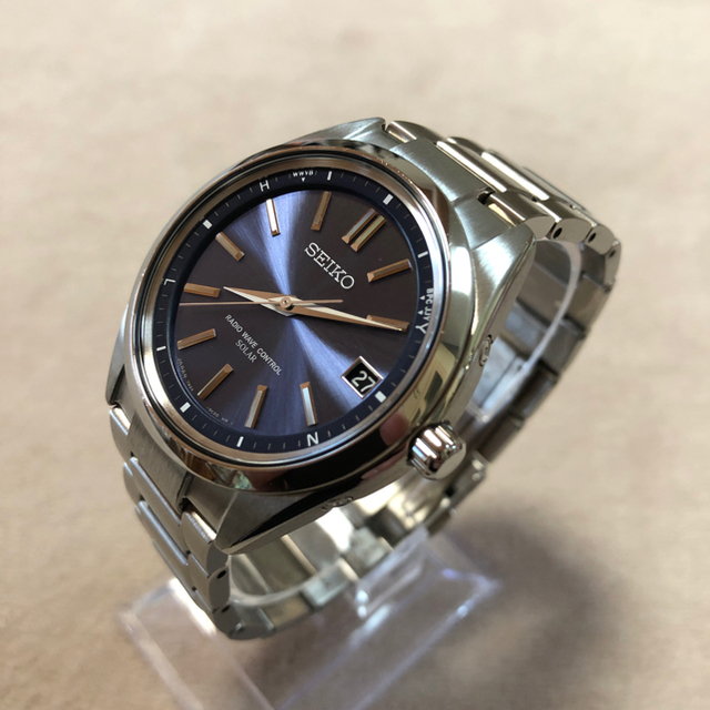 SEIKO ブライツ 7B24-0BH0(黒・青文字盤 2個セット) 7
