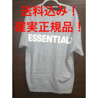 フィアオブゴッド(FEAR OF GOD)の送料込み！essentials半袖Mサイズ灰色fog fear of god(Tシャツ/カットソー(半袖/袖なし))