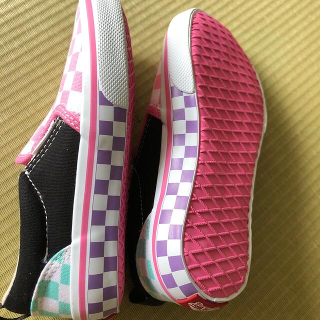 VANS(ヴァンズ)のVANSスリッポン19センチ★新品送料無料 キッズ/ベビー/マタニティのキッズ靴/シューズ(15cm~)(スリッポン)の商品写真