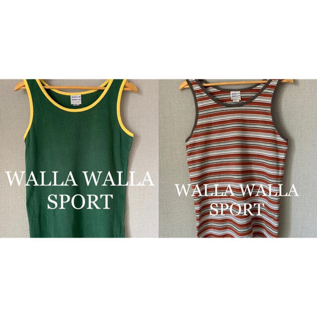 WALLA WALLA SPORT(ワラワラスポーツ)のワラワラスポーツ　タンクトップセット メンズのトップス(タンクトップ)の商品写真