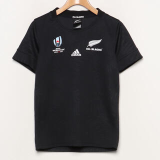 アディダス(adidas)のオールブラックス　2019 ラグビーワールドカップ　ユニフォーム　美品(Tシャツ(半袖/袖なし))