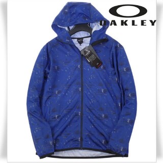 オークリー(Oakley)の新品 OAKLEY オークリー ジップアップパーカ ライトジャケット S メンズ(ウェア)