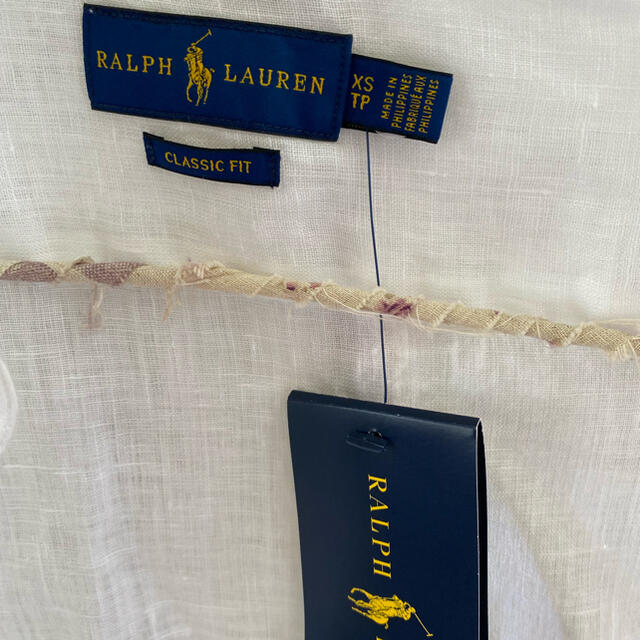 Ralph Lauren(ラルフローレン)のラルフローレン　リネンシャツ レディースのトップス(シャツ/ブラウス(長袖/七分))の商品写真