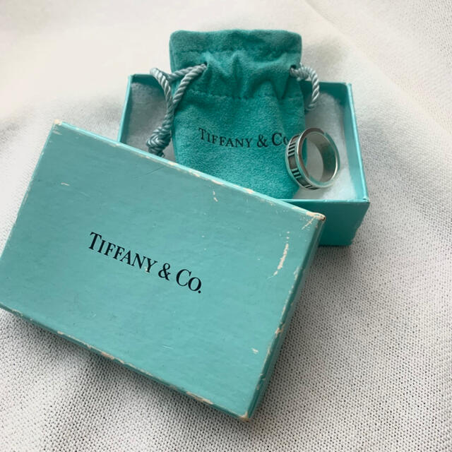 Tiffany & Co.(ティファニー)のTIFFANY&co. アトラスリング シルバー925 ティファニー 指輪 レディースのアクセサリー(リング(指輪))の商品写真