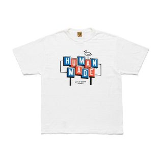 HUMAN MADE / T-シャツ 新品 ホワイト XXLサイズ(Tシャツ/カットソー(半袖/袖なし))