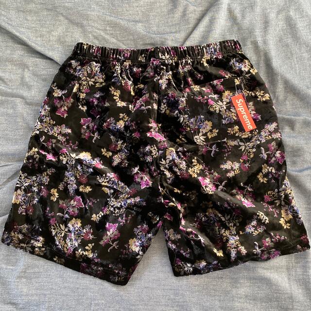 supreme Floral Velour Short S