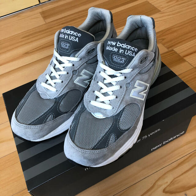 最大2000円引き マラソン期間 New Balance MR993 GL ワイズD US10