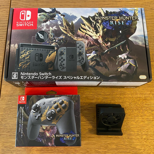 モンハン　switch 本体　コントローラー　セット