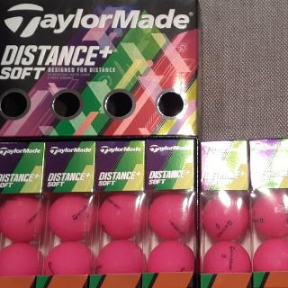 テーラーメイド(TaylorMade)の新品　テーラーメイドディスタンス　マットピンク　1.5ダース　6スリーブ18球(その他)