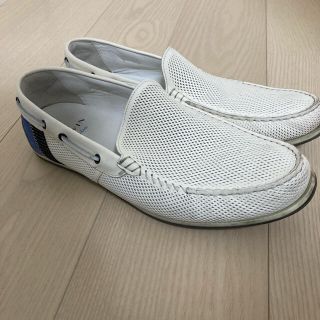 ランバンオンブルー(LANVIN en Bleu)のLANVIN en Blue メッシュ　スリッポン　スニーカー　　26㎝(スリッポン/モカシン)