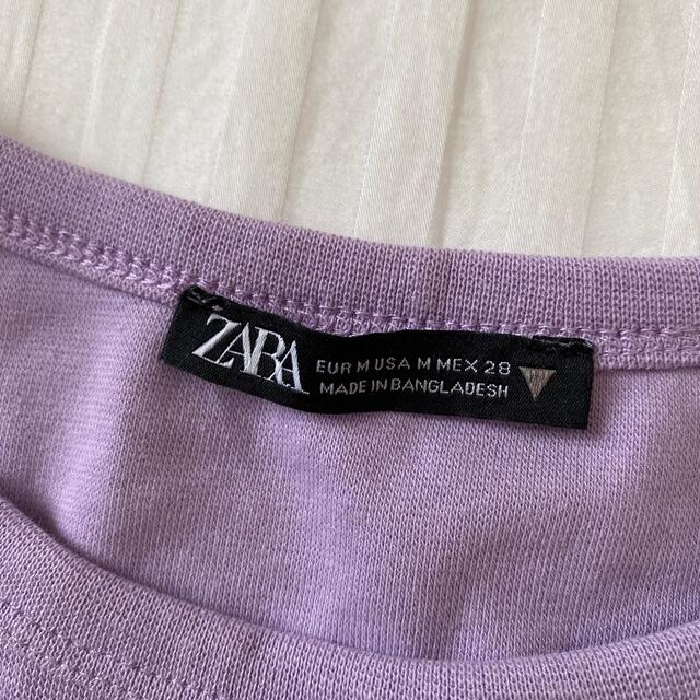 ZARA(ザラ)のzara トップス　 レディースのトップス(Tシャツ(半袖/袖なし))の商品写真