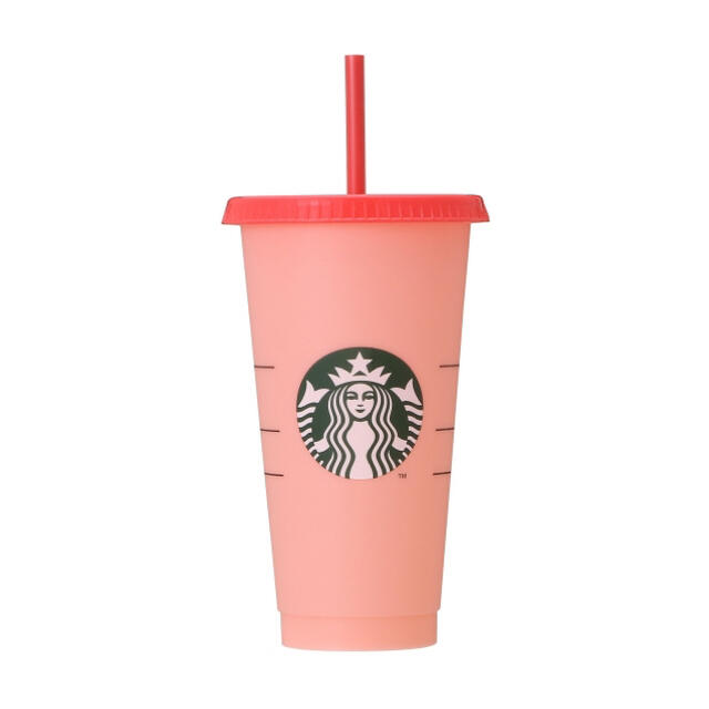 Starbucks Coffee(スターバックスコーヒー)のスタバ♡新品♡チェンジングカラーカップ インテリア/住まい/日用品のキッチン/食器(グラス/カップ)の商品写真