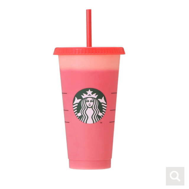 Starbucks Coffee(スターバックスコーヒー)のスタバ♡新品♡チェンジングカラーカップ インテリア/住まい/日用品のキッチン/食器(グラス/カップ)の商品写真