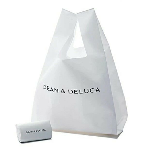 DEAN & DELUCA(ディーンアンドデルーカ)のミニマムエコバッグ ホワイト レディースのバッグ(エコバッグ)の商品写真