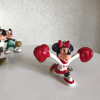 ディズニー(Disney)のヴィンテージ ミニー キーホルダー レア(キーホルダー)