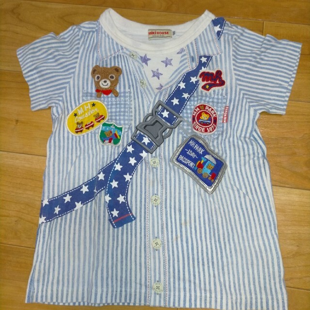 mikihouse(ミキハウス)のミキハウス　半袖100 キッズ/ベビー/マタニティのキッズ服男の子用(90cm~)(Tシャツ/カットソー)の商品写真